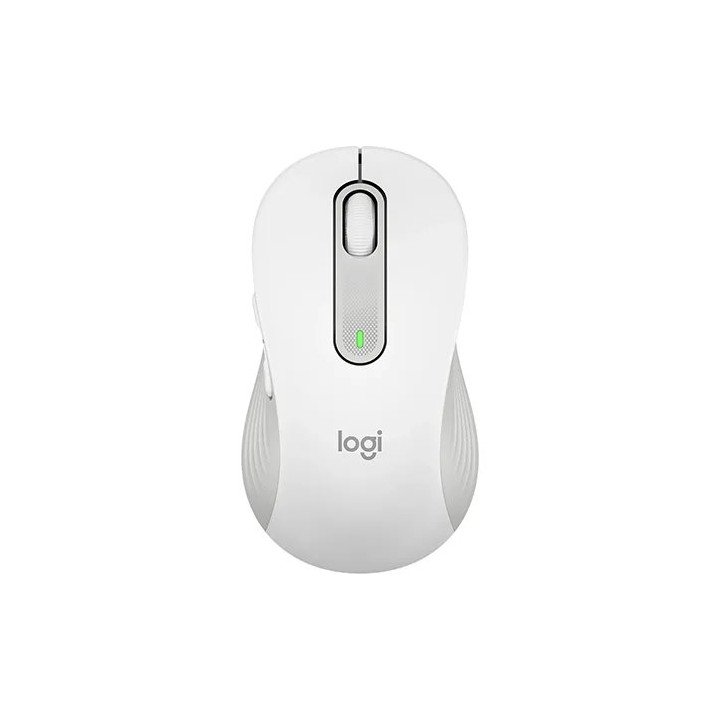 עכבר אלחוטי Logitech Signature M650 L Wireless Mouse בצבע Off White בג