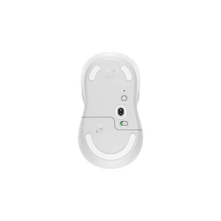 עכבר אלחוטי Logitech Signature M650 L Wireless Mouse בצבע Off White בג
