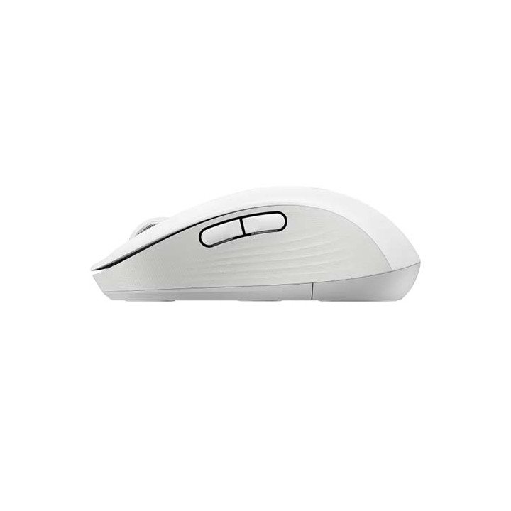 עכבר אלחוטי Logitech Signature M650 L Wireless Mouse בצבע Off White בג