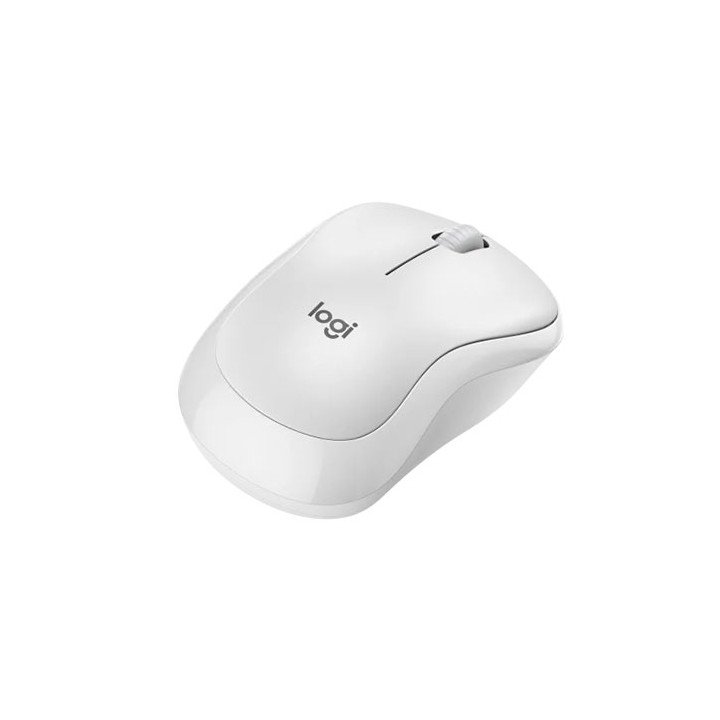עכבר אלחוטי Logitech Silent Bluetooth M240 בצבע לבן