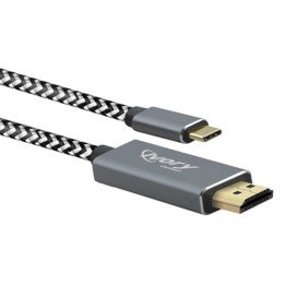 כבל מסך USB Type-C ל- HDMI באורך כ-2 מטר Super Connect