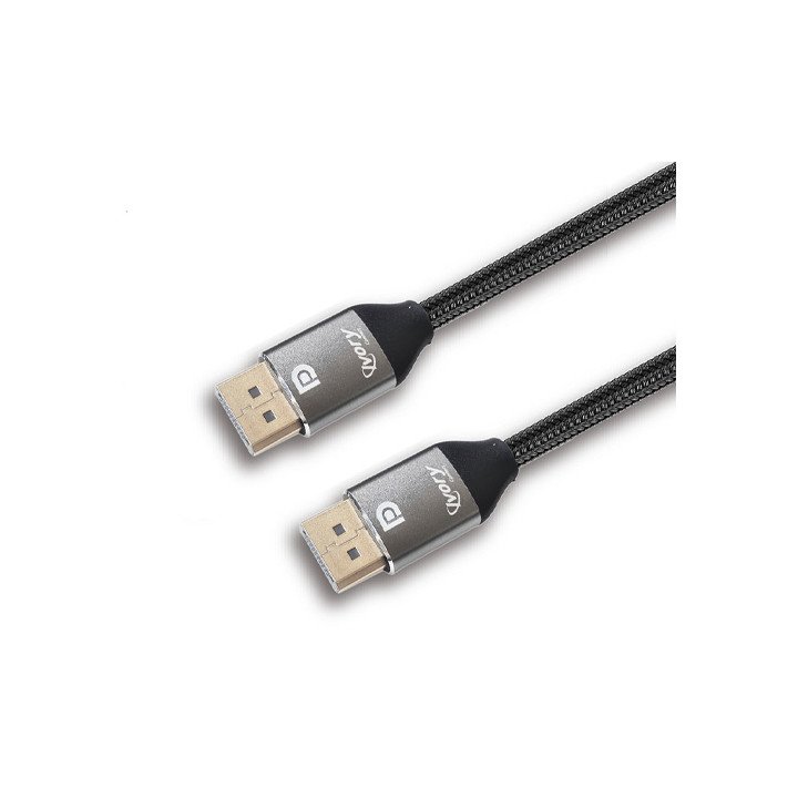 כבל מסך DisplayPort  ל- 4K DisplayPort באורך כ-2 מטר Super Connect