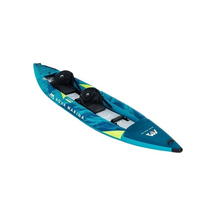 קיאק מתנפח זוגי Aqua Marina STEAM ST‑412 בצבע כחול - משלוח חינם