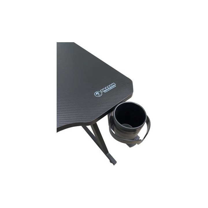 שולחן גיימינג שחור עם תאורת RGB דרגון 120 סמ Dragon TZ – משלוח חינם