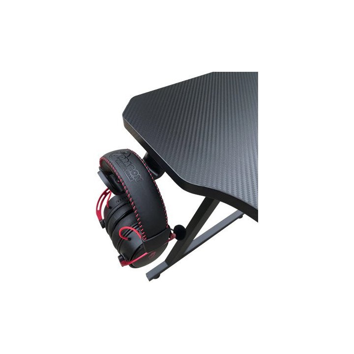 שולחן גיימינג שחור עם תאורת RGB דרגון 120 סמ Dragon TZ – משלוח חינם