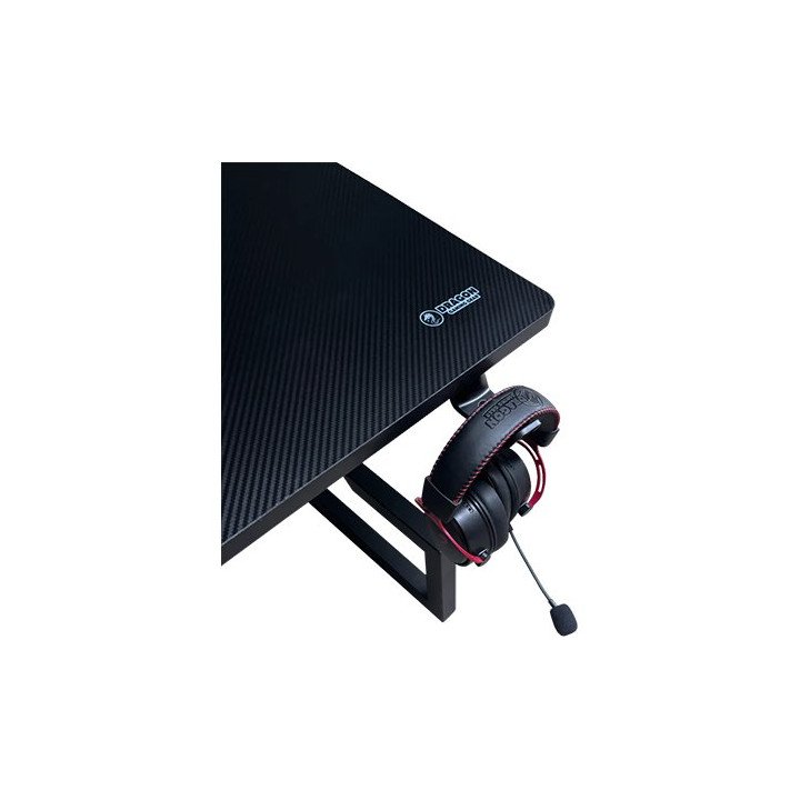 שולחן גיימינג שחור עם תאורת RGB דרגון 160 סמ Dragon TG – משלוח חינם