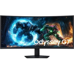 מסך גיימינג קעור סמסונג 39.6 אינץ Samsung Odyssey G7 G75F WUHD 180Hz S