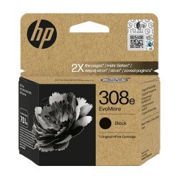דיו למדפסת HP 308e EvoMore מקורי שחור (7FP22UE)