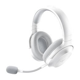 אוזניות גיימינג אלחוטיות עם מיקרופון Razer Barracuda X צבע לבן