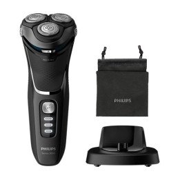 מכונת גילוח פיליפס PHILIPS Shaver 3000 Series S3332/54 לשימוש רטוב ויב