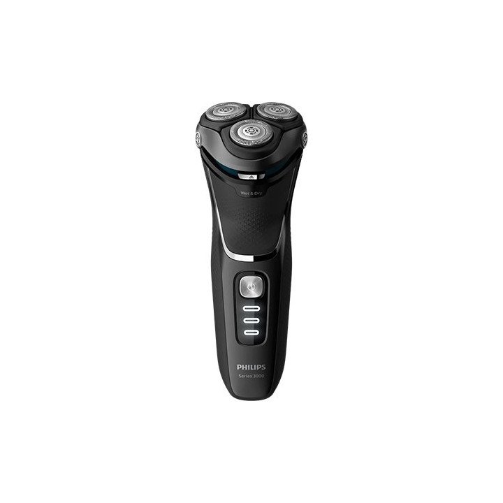 מכונת גילוח פיליפס PHILIPS Shaver 3000 Series S3332/54 לשימוש רטוב ויב