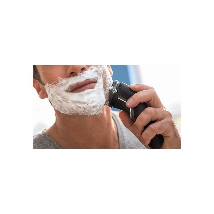 מכונת גילוח פיליפס PHILIPS Shaver 3000 Series S3332/54 לשימוש רטוב ויב
