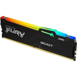 זכרון למחשב Kingston Fury Beast RGB DDR5 – מהירות 5600MT/s – נפח 32GB 