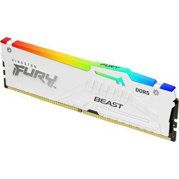 זכרון למחשב Kingston Fury Beast RGB DDR5 – מהירות 6000MT/s – נפח 32GB 