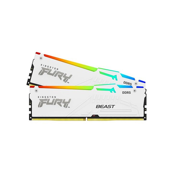 זכרון למחשב Kingston Fury Beast RGB DDR5 – מהירות 6000MT/s – נפח 32GB 