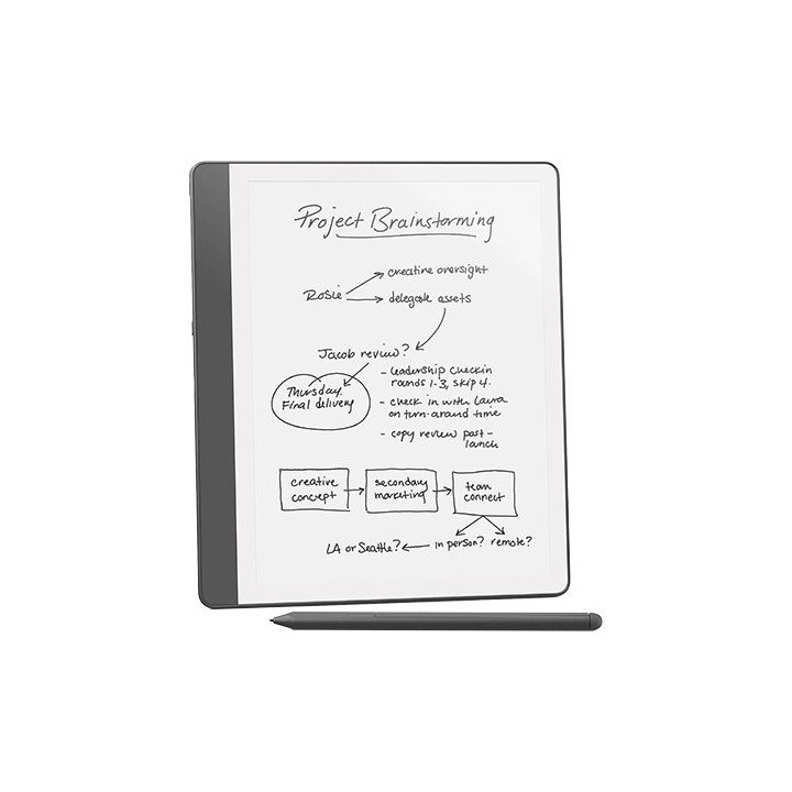 קורא ספרים אלקטרוני קינדל עם עט Kindle Scribe 16GB - צבע שחור