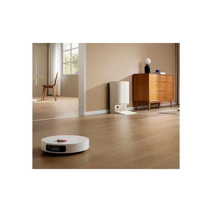 רובוט שואב שוטף שיאומי Xiaomi Robot Vacuum X20 Plus בצבע לבן