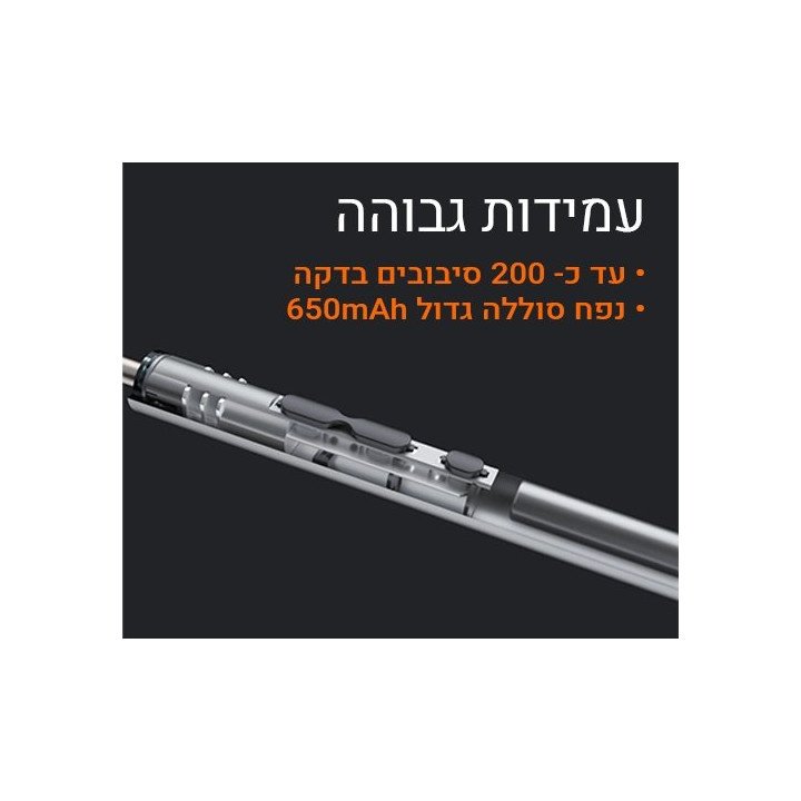 מציאון - מברג חשמלי נטען - תאורת לד - 62 חלקים כולל קייס אלומיניום - I