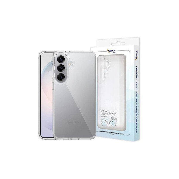 מגן לטלפון סמסונג גלקסי S26 פלוס Samsung Galaxy S26 Plus שקוף מבית Ivo