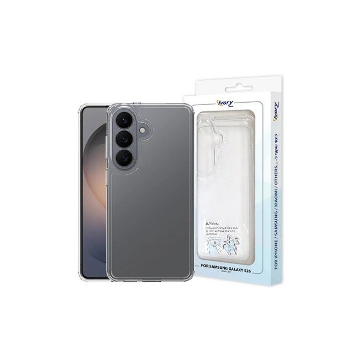 מגן לטלפון סמסונג גלקסי Samsung Galaxy S26 שקוף מבית Super Mobile