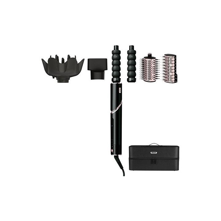מציאון – מעצב שיער 5 ב-1 שארק Shark FlexStyle HD446 שחור וזהב ורוד – מ