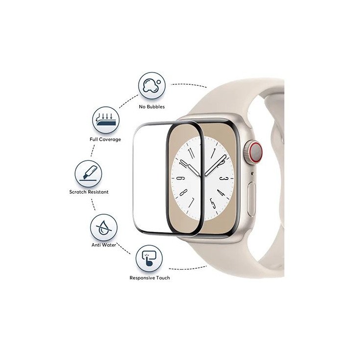 מגן מסך זכוכית  Super Mobile ל- Apple Watch 41mm