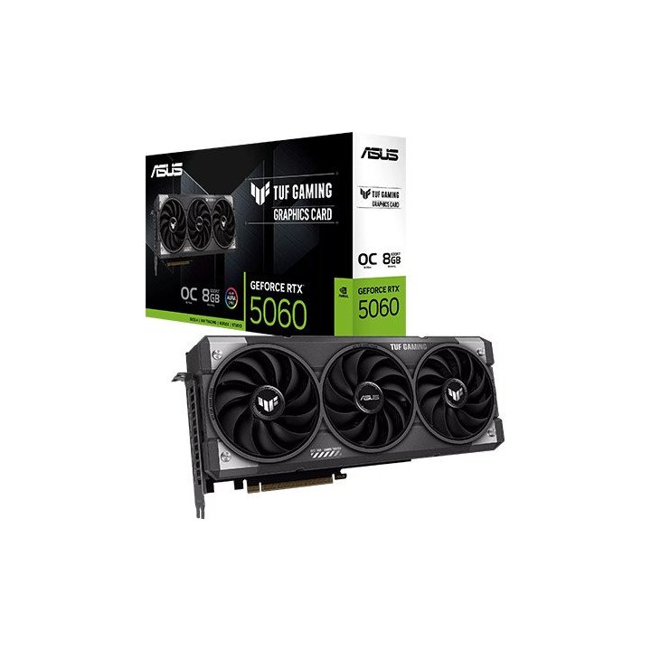 כרטיס מסך ASUS TUF Gaming GeForce RTX 5060 8GB GDDR7 OC Edition