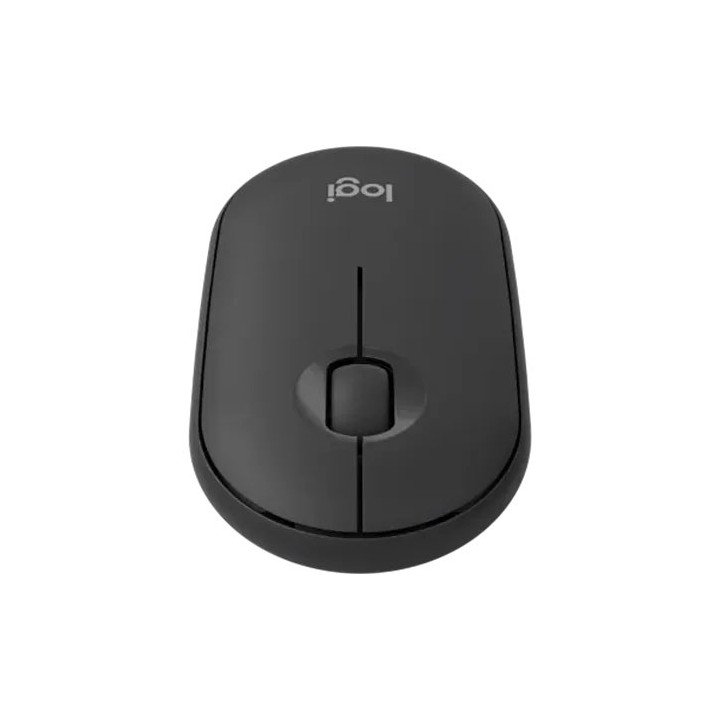 עכבר לוג'יטק אלחוטי 2.4Ghz - צבע אפור - Logitech Pebble Mouse 2 M350S 