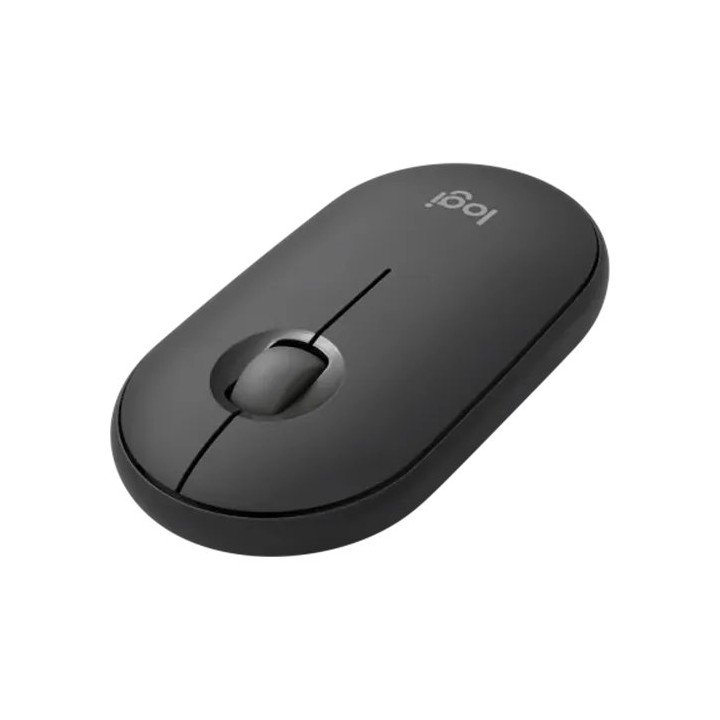 עכבר לוג'יטק אלחוטי 2.4Ghz - צבע אפור - Logitech Pebble Mouse 2 M350S 