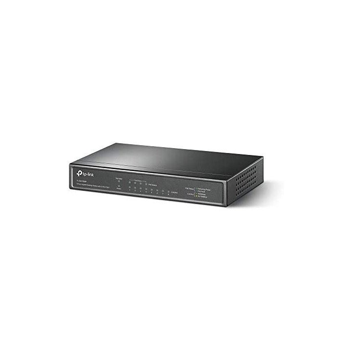 מתג 8-PORT TPL-LINK דגם TL-SG1008P במהירות  10/100/1000Mbps