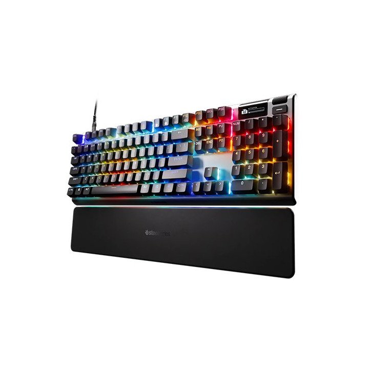 מקלדת גיימינג מכנית Steelseries APEX PRO GEN 3 עברית אנגלית
