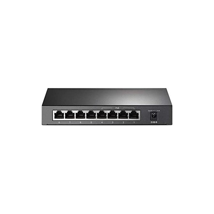 מתג 8-PORT TPL-LINK דגם TL-SG1008P במהירות  10/100/1000Mbps