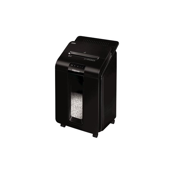 מגרסת נייר ביתית אוטומטית 23 ליטר Fellowes AutoMax 100M בצבע שחור – מש