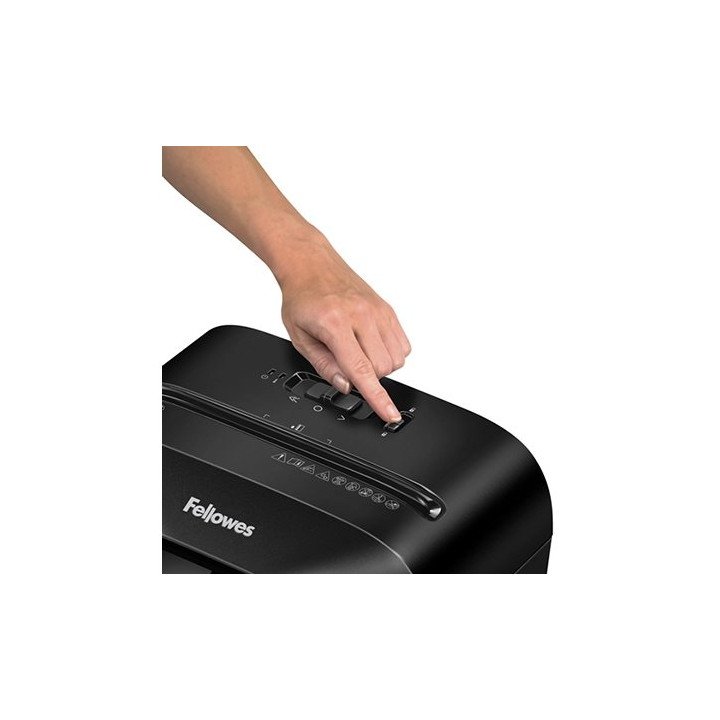 מגרסת נייר ביתית 18 ליטר Fellowes Powershred LX70 בצבע שחור – משלוח חי