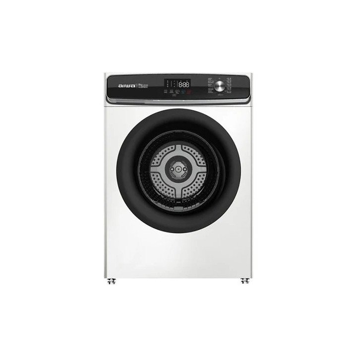 מייבש כביסה עם צינור 8 קילו Aiwa AI-DP80W בצבע לבן – משלוח חינם