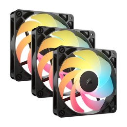 3 מאווררים הפוכים למארז 12 ס''מ CORSAIR RS120-R ARGB – תאורת ARGB – צב