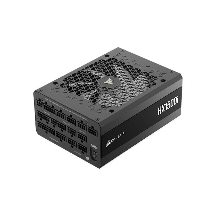 ספק כוח מודולרי 1500W בצבע שחור – CORSAIR HX1500i – נצילות Cybenetics 