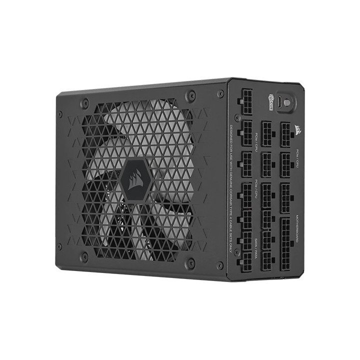 ספק כוח מודולרי 1500W בצבע שחור – CORSAIR HX1500i – נצילות Cybenetics 