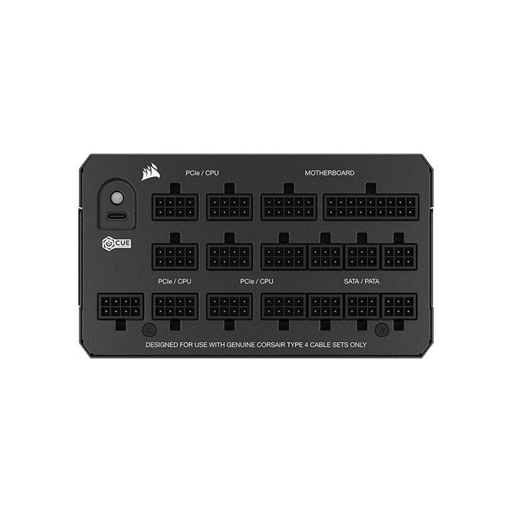 ספק כוח מודולרי 1500W בצבע שחור – CORSAIR HX1500i – נצילות Cybenetics 