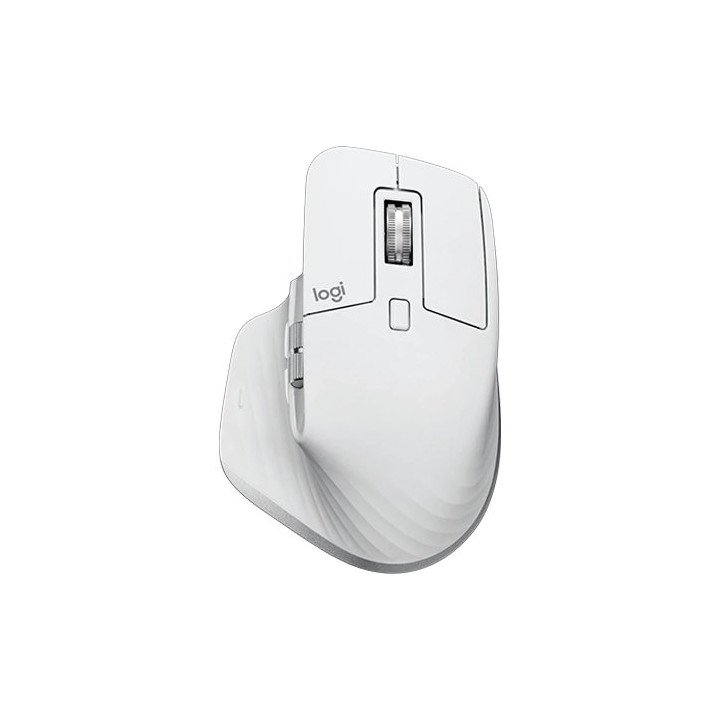 עכבר אלחוטי Logitech Mx master 3s Wireless Bluetooth בצבע אפור בהיר