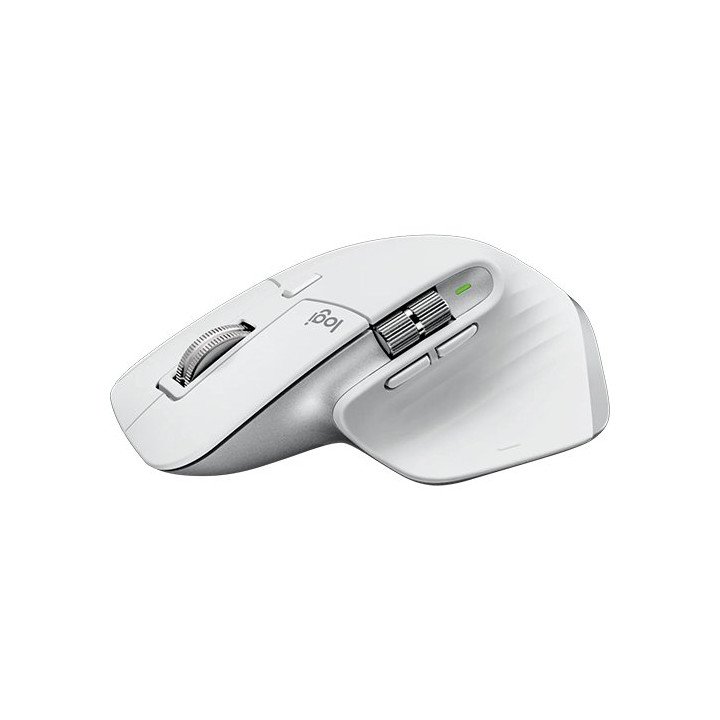 עכבר אלחוטי Logitech Mx master 3s Wireless Bluetooth בצבע אפור בהיר
