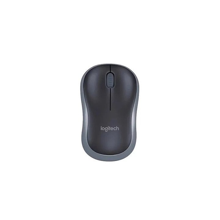 עכבר אלחוטי Logitech Wireless M187P בצבע שחור