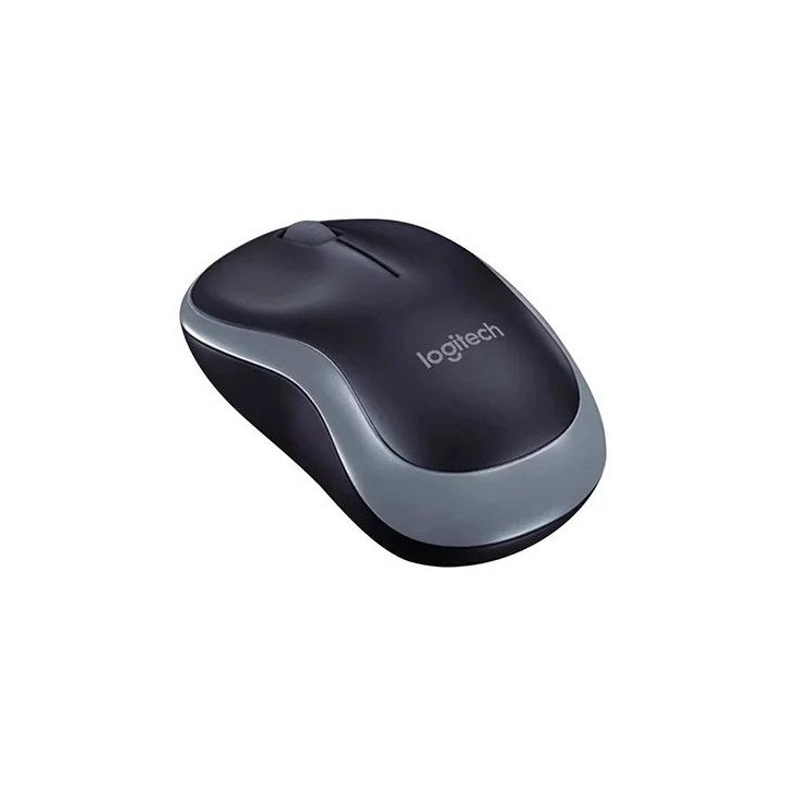 עכבר אלחוטי Logitech Wireless M187P בצבע שחור