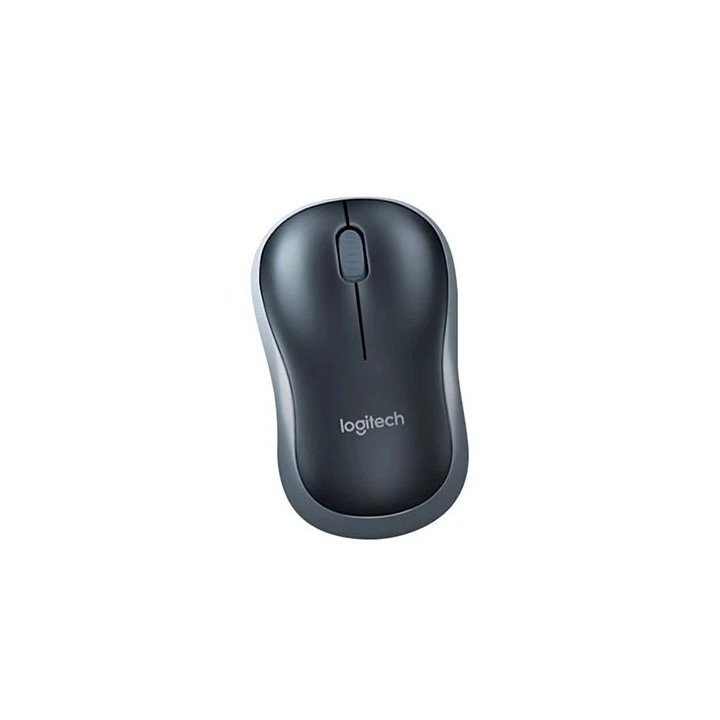 עכבר אלחוטי Logitech Wireless M187P בצבע שחור