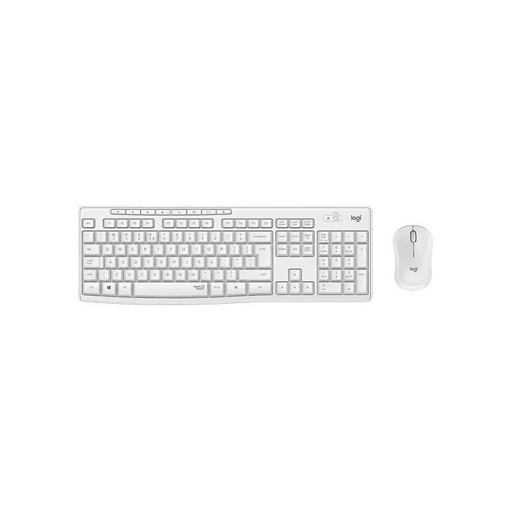 מקלדת ועכבר אלחוטי Logitech Wireless Combo MK295 עברית ואנגלית בצבע לב