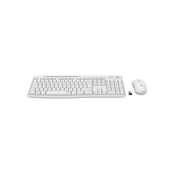 מקלדת ועכבר אלחוטי Logitech Wireless Combo MK295 עברית ואנגלית בצבע לב