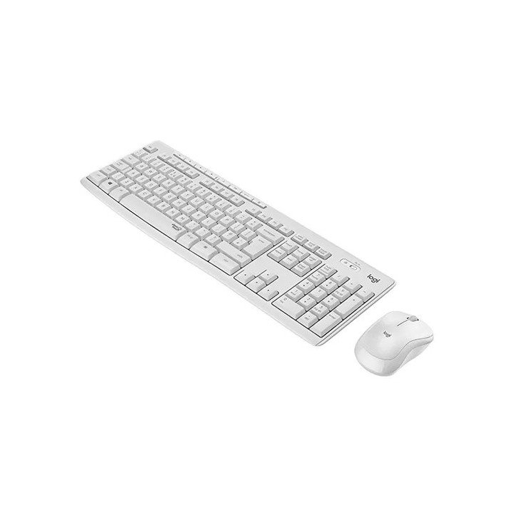 מקלדת ועכבר אלחוטי Logitech Wireless Combo MK295 עברית ואנגלית בצבע לב