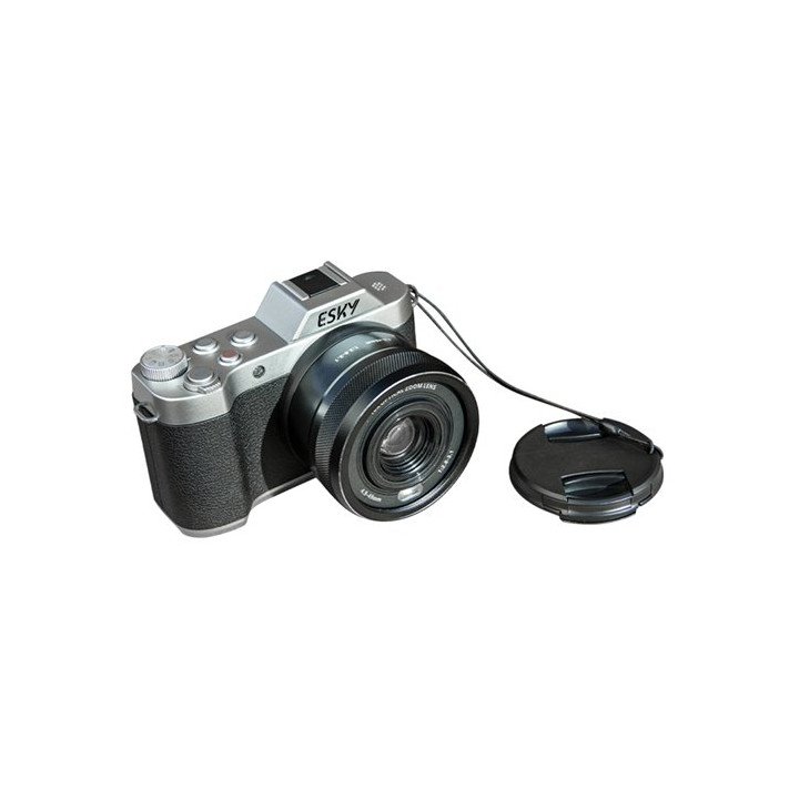 מציאון - מצלמת ולוג דיגיטלית 64MP - וידאו 4K, מסך 2.88 אינץ, זום דיגיט
