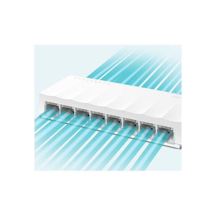 מתג  TP-LINK PORT 8 דגם  TL-LS1008 עם מהירות 10/100