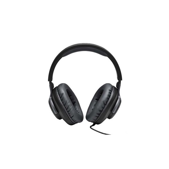 אוזניות JBL גיימינג חוטיות Quantum 100 בצבע שחור